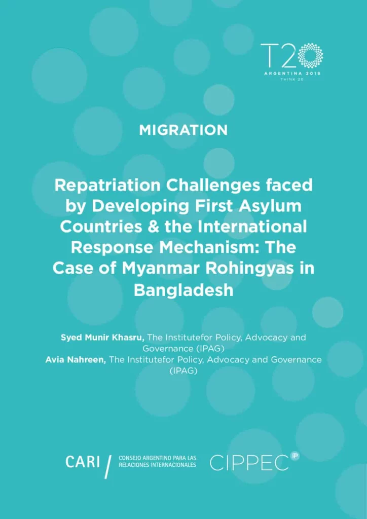 Repatriation Challenges faced by Developing First Asylum Countries ...