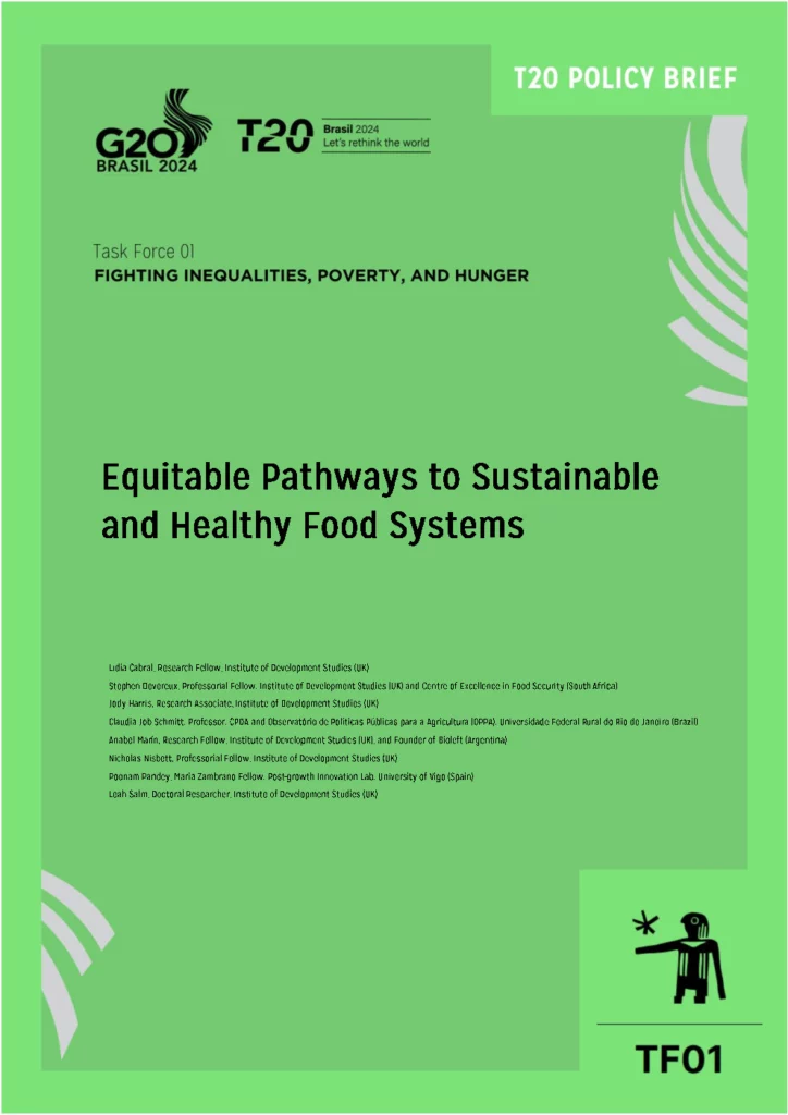 Equitable Pathways To Sustainable And Healthy Food Systems – The Global ...