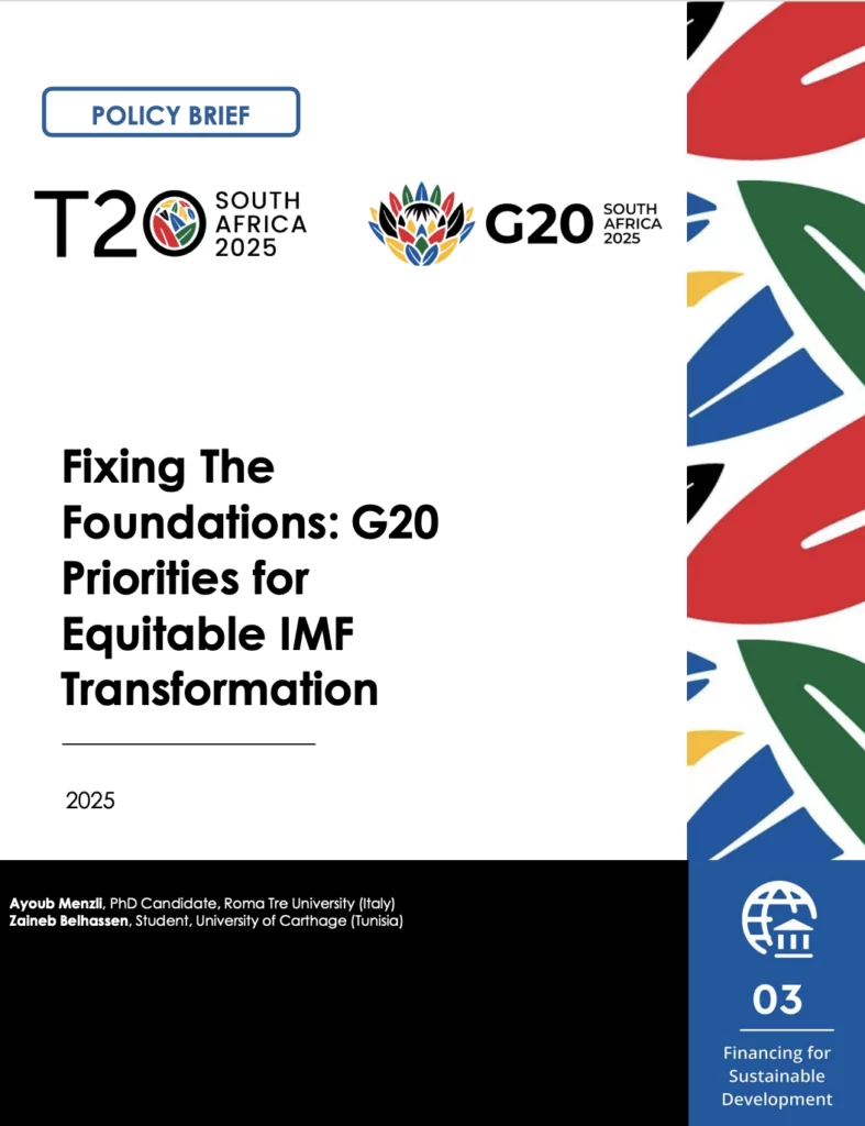 Fixing The Foundations: G20 Priorities for Equitable IMF Transformation ...